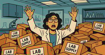 Scientist drowning in lab that's oversupplied