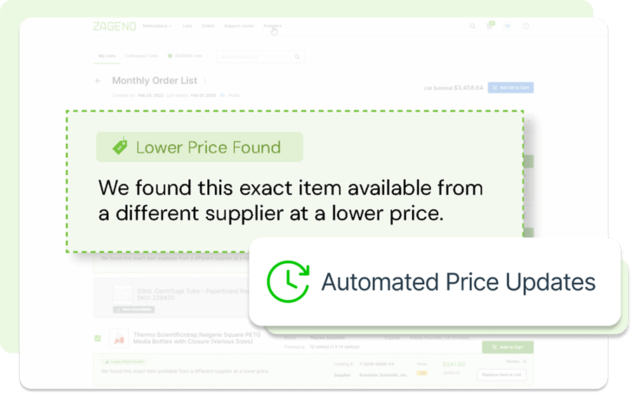 Real-Time Pricing Updates