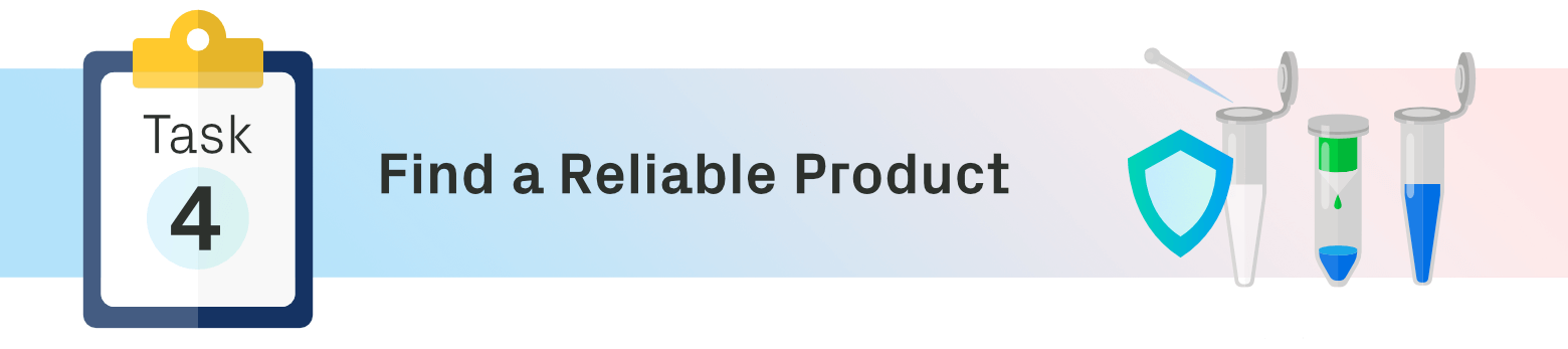 Find a reliable product