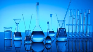 photo of beakers and flasks